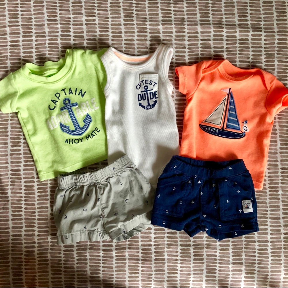 ❌SOLD❌ Carter’s Baby Boy Bundle, Nautical